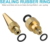 Flintronic 21 Piece Bicycle Valve Adapter Set DV AV SV with Ball Needles and view 9