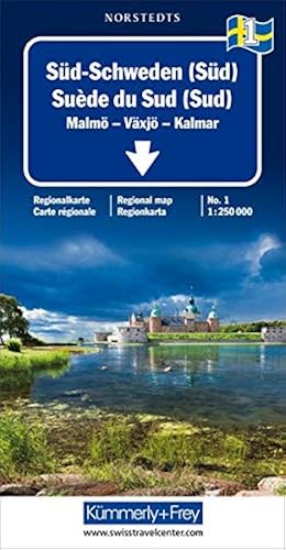 Download Carte routière : Suède Sud (Sud) PDF