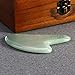 Rosenice Aventurine Massaging Scraping Massage Tools Natural Stone Board guasha Stone for SPA Acupuncture