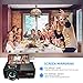 Zeacool Mini Video Projector, Portable Movie Projector with 170″ & 1080P Support, Compatible with Fire TV Sticks, PS4, Smartphones, PCs & More for Home Theater Entertainmentthumb 2