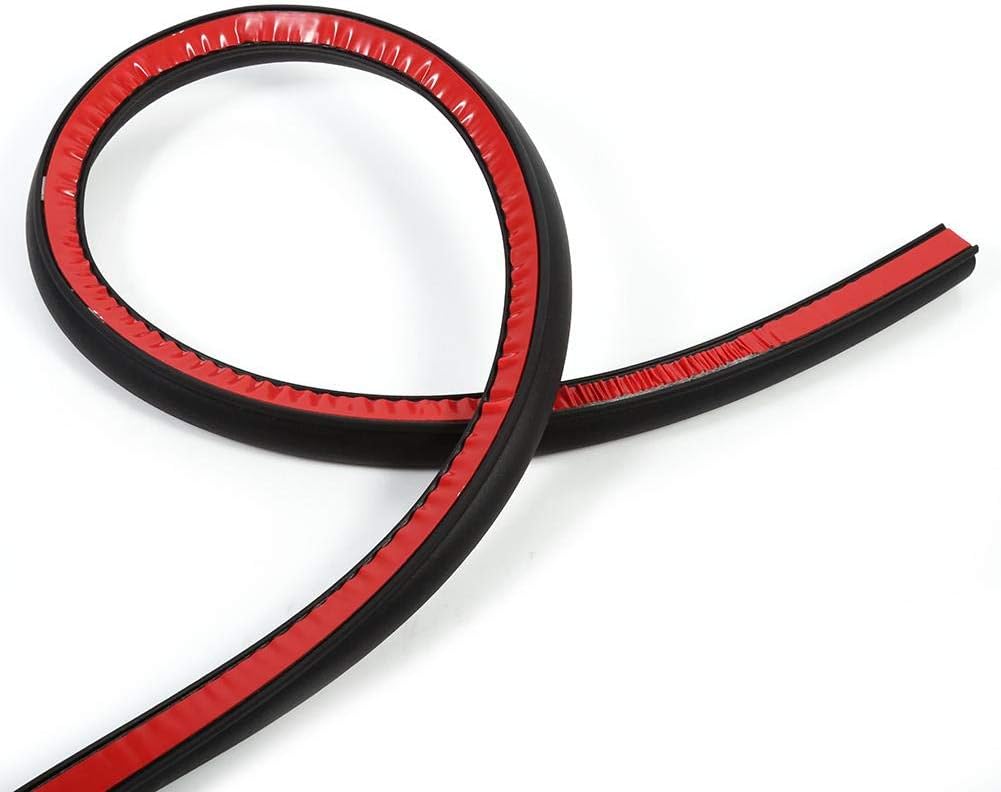 Garsent 8M EPDM Rubber Strip Car Weather Stripping D Shape Door Edge, Popular, Normal - Image 4