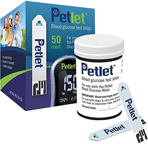 PetLet Blood Glucose Test Strips