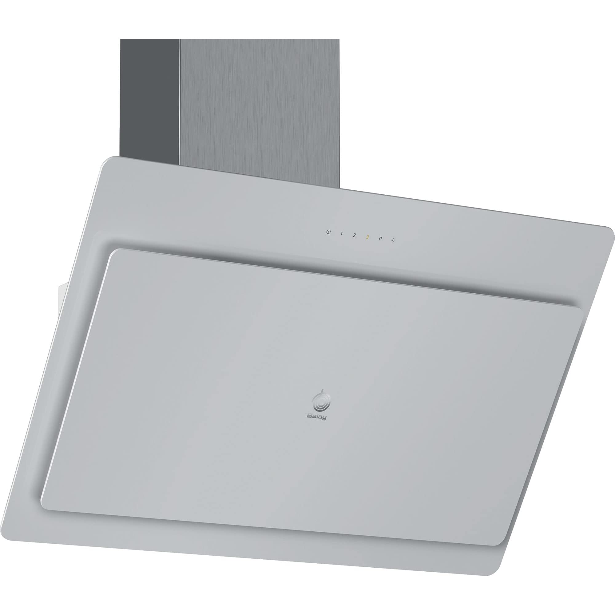 Balay-3BC587GB-Campana-extractora-de-pared-Decorativa-Inclinada-Anchura-80-cm-700m3-Cristal-Blanco