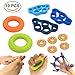 Jeicy Finger Stretcher, Finger Resistance Bands Finger Grip Exerciser Strengtheners Trainer