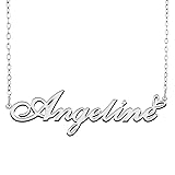 RONKAHSHOW Angeline Custom Name Necklace Customized