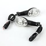 Iglobalbuy Front Rear LED Turn Signal Indicator Light Blinker Flasher For Kawasaki NINJA 250R 2008-2012