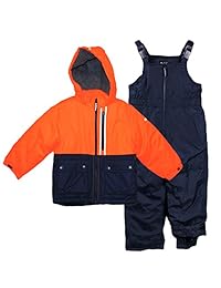 OshKosh B'Gosh Conjunto de chaqueta de esquí y snowsib para niños