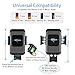 Wefunix Wireless Car Charger Mount, Automatic Clamping 10W Qi Fast Charging Holder Compatible with iPhone Xs Max/XR/X/8Plus/Samsung S10/S9+/S8/S7/Note9/8[QC3.0 Car Charger Included]