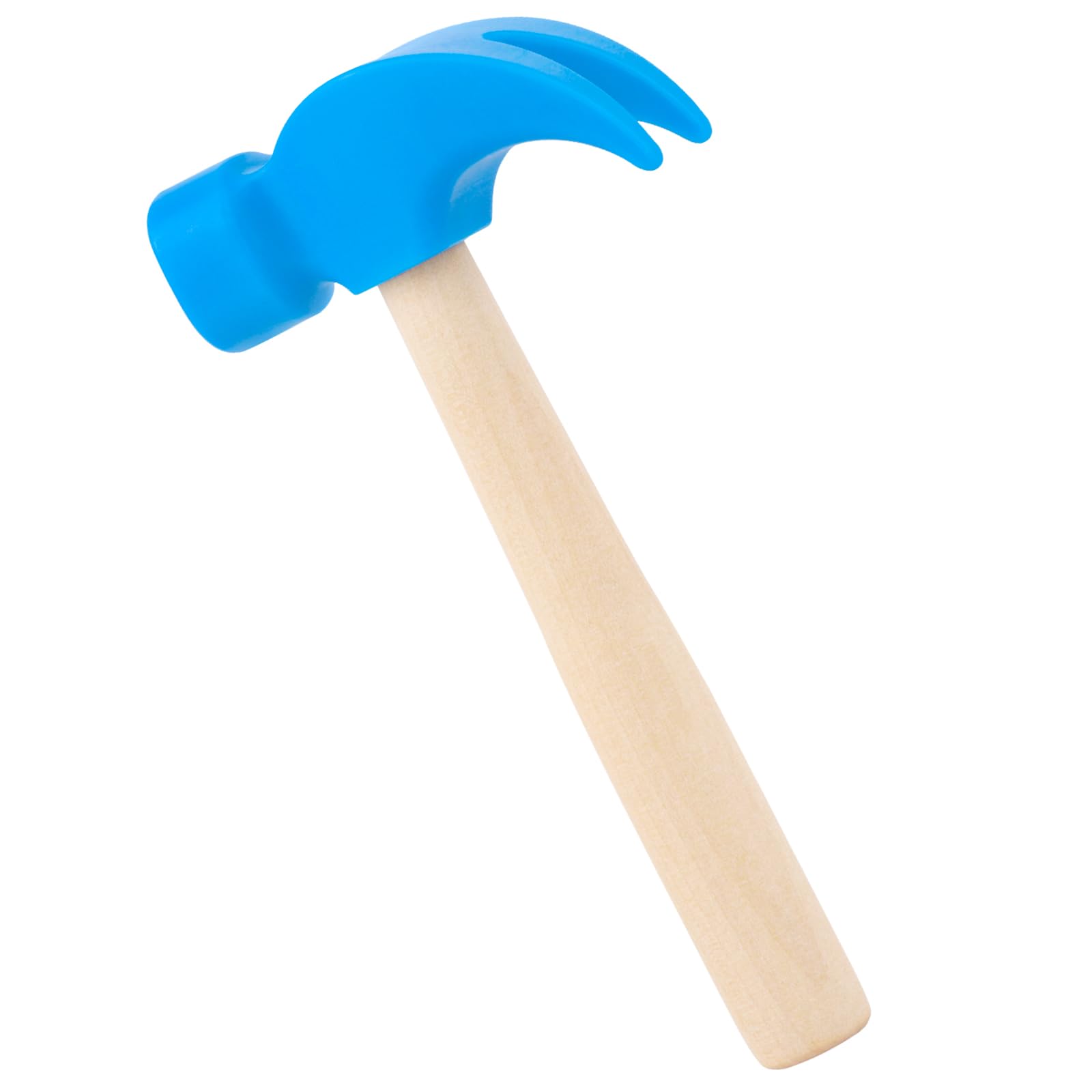 Photo 1 of Fowecelt Wooden Hammer Toys Simulation Hammers Maintenance Tools Educational Toys for Kids Birthday Party Games Supplies (Blue)