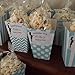 NUIBY 36 Pcs Popcorn Boxes Treat Boxes Movie Popcorn Paper bags for Dessert Tables & Wedding Favors