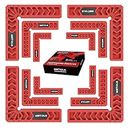 WETOLS 12PCS Positioning Squares, 90 Degree Right