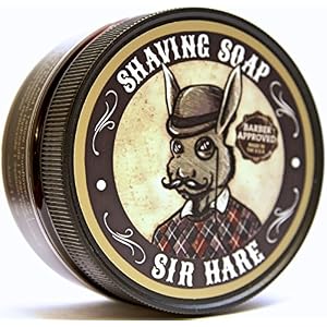 Premium Shaving Soap for Men by Sir Hare – Barbershop Fragrance – Shave Soap That Smells Great and Provides a Smooth…