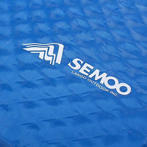 SEMOO Self-Inflating Camping Sleeping Mat/pad, Lightweight, Water Repellent Coating for Hiking&Camping