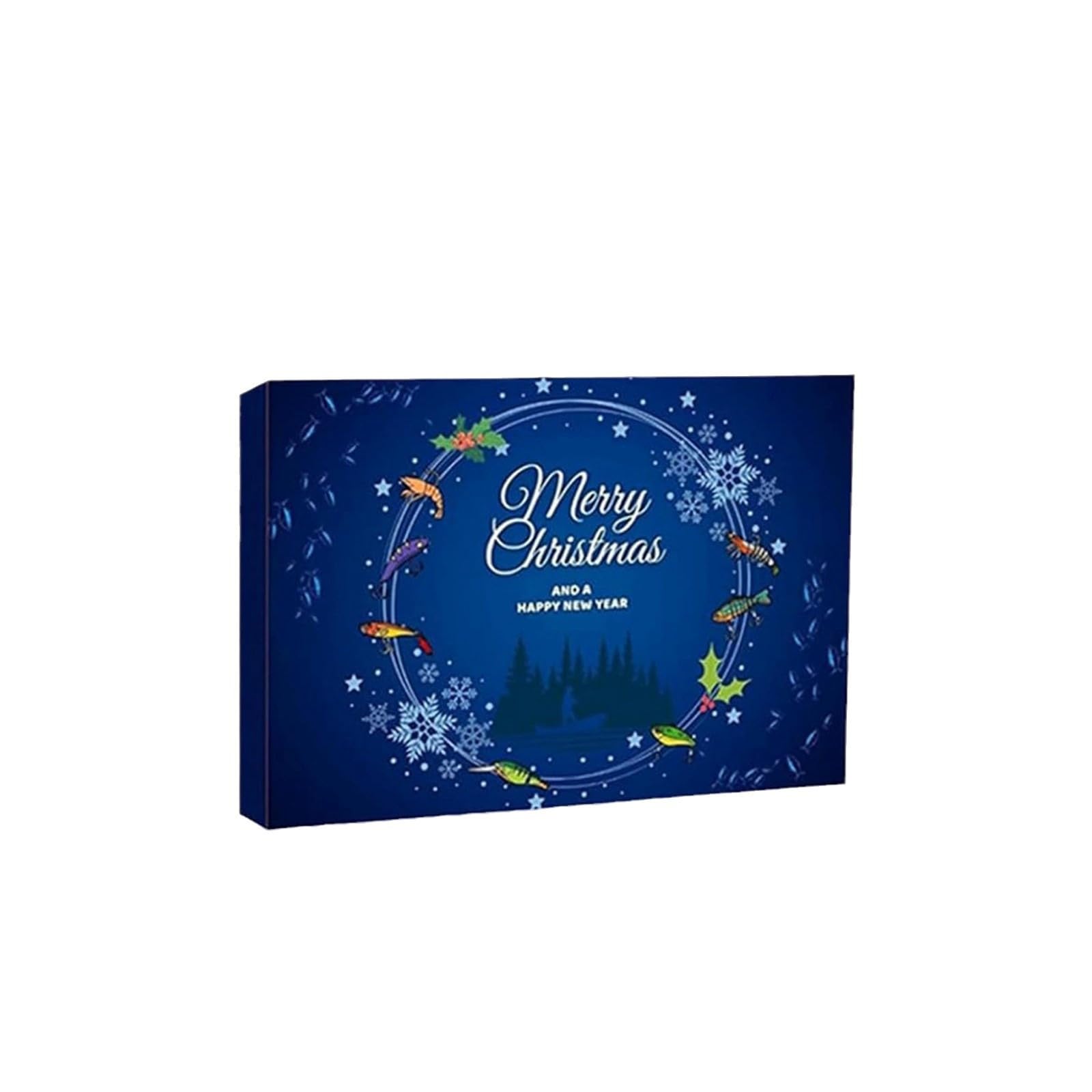 Photo 1 of ***FACTORY SEALED***
Simulated Fish Bait Set in Various Designs Christmas Fishing Lure Kit Multiple Hooks Included Enhance Your Fishing Experience Ideal for Anglers