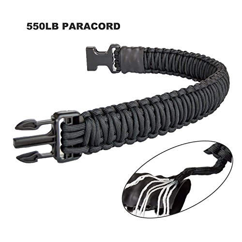 LANHE TACTICAL 550 Paracord 2 Point Rifle Sling Gun Strap with Shoulder