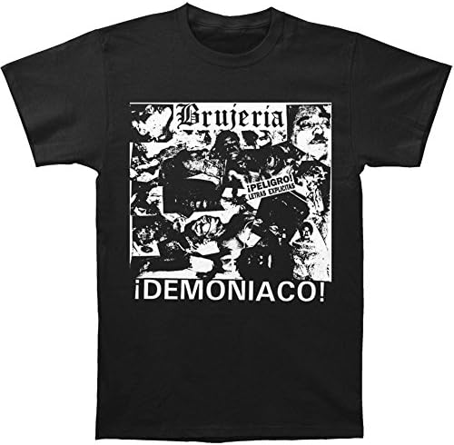 Brujeria Men's Demoniaco! T-shirt X-Large Black
