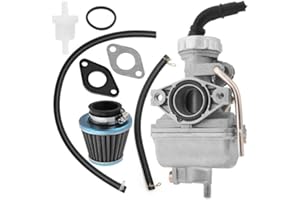 Hoypeyfiy ATV PZ20 Carburetor with Fuel Filter and 35mm Air Filter Replacement for TAOTAO 110CC ATA110 ATA110B ATA110D ATA110F ATA110L