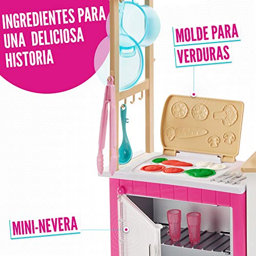 la cocina de barbie superchef