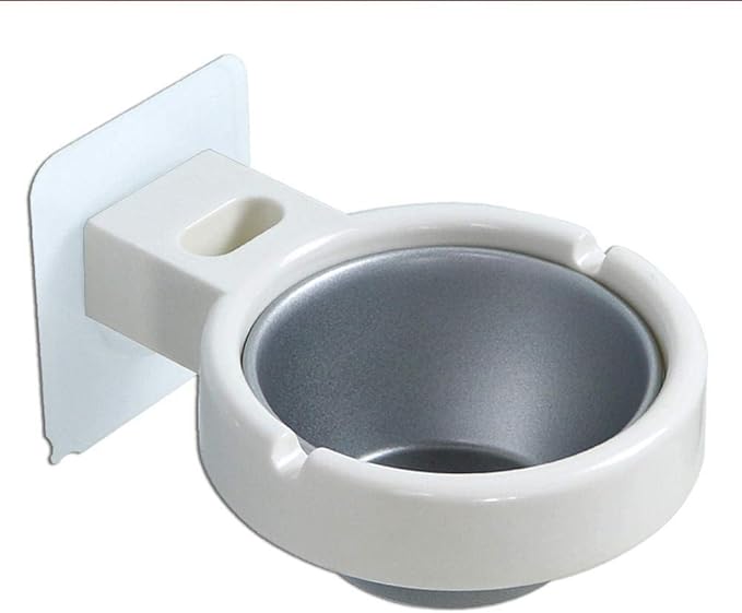Ashtrays, WallMounted Creative Personality with Lid Ashtray Bathroom