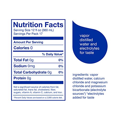 SMARTWATER PACKAGED DRINKING WATER, 33.8 FL OZ (PACK OF 6)