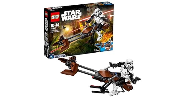 lego scout trooper speeder bike