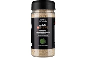 HELLO KFOOD YECHEON OMUI Korean Peeled Raw Perilla Seed Powder 200g (7.0 oz) 한국산 예천 생들깨가루 – Nutty Flavor Seasoning, Made in South Korea (Yecheon)