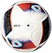 adidas Performance Euro 16 Glider Soccer Ball, White/Bright Blue/Solar Red/Silver Metallic, Size 5