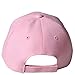 QML Plain Baseball Blank Hat Solid Color Velcro Adjustable ( 30 Colors ) (PINK)