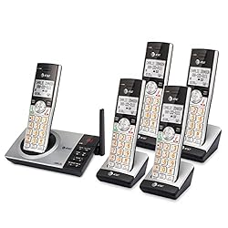 AT&T CL82507 DECT 6.0 5-Handset Cordless Phone for