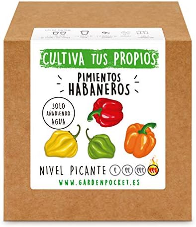 Garden Pocket - Kit Cultivo Pimiento Habanero: Amazon.es: Jardín