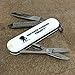 Victorinox Swiss Army Classic SD Pocket Knife, White with WWP Logo