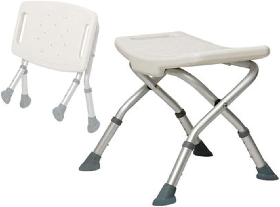 WENYAO Shower stool Folding shower stool with aluminum handles