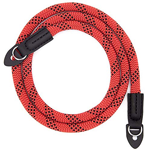 Eorefo Camera Strap Vintage 100cm Nylon Climbing Rope Camera Neck Shoulder Strap for Micro Single and DSLR Camera. – Bild 3