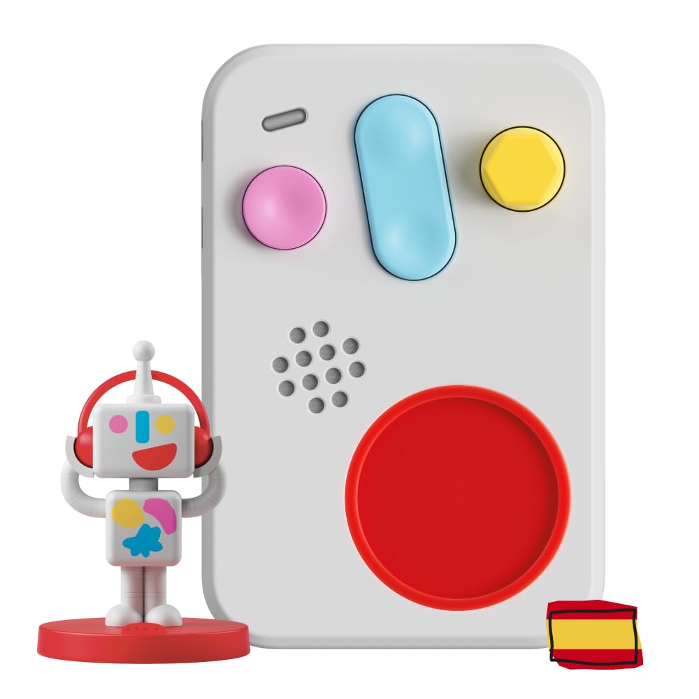 FABA + Interactive storyteller, audio content for boys and girls from 0 to 10 years old, Sound Character•Me, Night Light, Sleep Routine, Educational Game, Spanish version