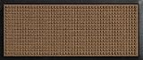 Hudson Exchange 4006 Waterhog Classic Boot Tray, 34" L x 15" W, 3/8" Thick, Dark Brown