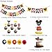 Mickey 1st Birthday Party Supplies - Banner, Cake Topper, Decorations for Boy or Girl