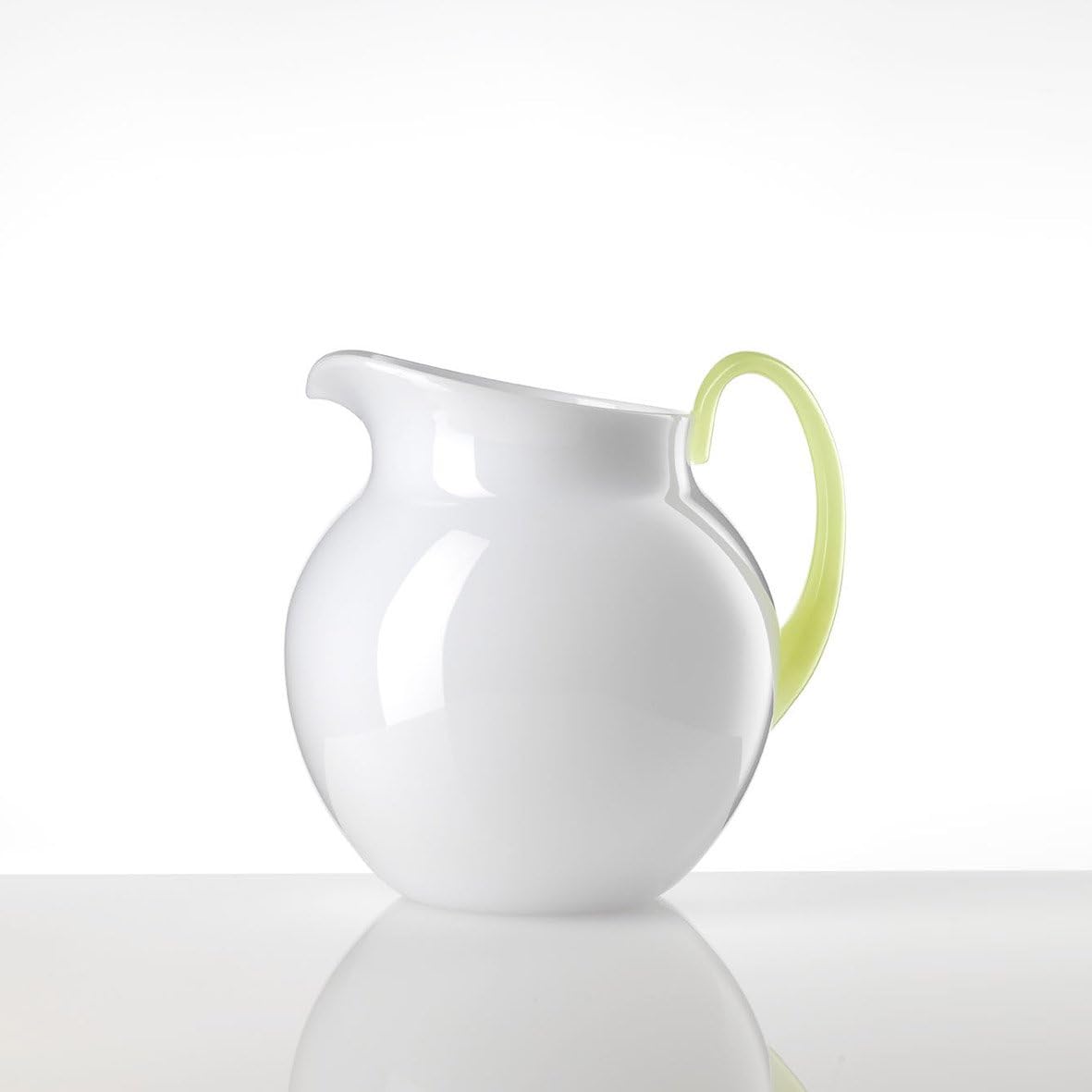 Mario Luca GiustiPallina Pitcher White Enamel/Fluo