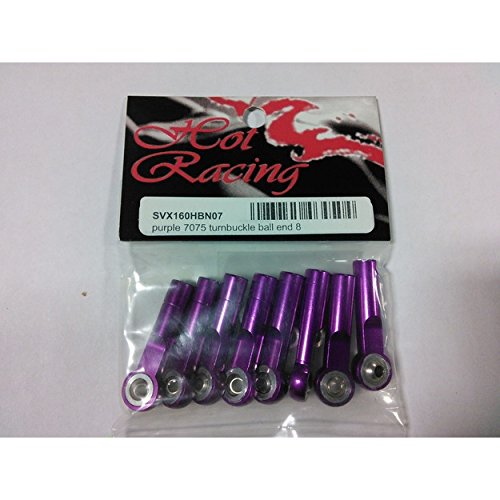 Hot Racing SVX160HBN07 Purple 7075 Turnbuckle Ball End (8)