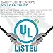 Mediabridge Cat6 Ethernet Patch Cable (100 Feet) - Soft Flex Tab - RJ45 Computer Networking Cord - Black - (Part# 32-699-100B)