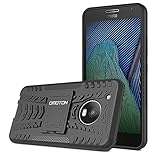 Moto G5 Plus Case, OMOTON Motorola Moto G5 Plus Soft TPU Case Cover with [Slim Fit] [Impact Protection] [Scratch Resistant] for Moto G Plus 5th Generation [5.2 Inch] Case (2017 Released)