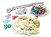 Pirate Bag Full Of Treasures Mega Pirate Booty Treasures Pirate Loot Coins and Gems Treasure Map Pirate Props for Treasure Hunt Game, Party Favors, Stocking Suffers or Treat Bags Value Pack 192 Gems