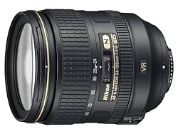 See Nikon standard zoom lens AF-S NIKKOR 24-120mm f / 4G ED VR full size corresponding Details