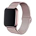 BMBEAR Compatible with Watch Band 42mm Stainless Steel Mesh Magnetic Replacement Wrist Band for 42mm Watch Series 3 Series 2 Series 1 Sport Nike+ Edition Rose Gold
