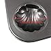 MyLifeUNIT Madeleine Pan, Nonstick Carbon Steel Baking Molds with 12-Cavity