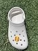 FunCentric Softball Croc Charms, Charms for Crocs and Jibbitz Bracelets, Yellow