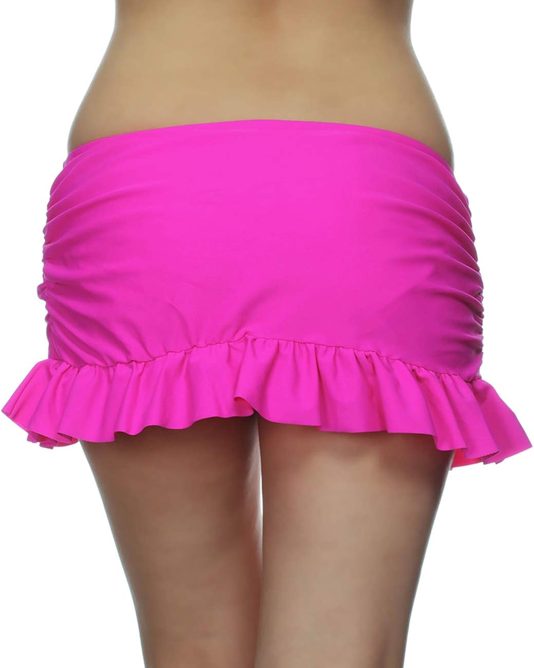 womens red swim skirt