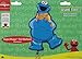 Anagram International 796401 Cookie Monster Shape Foil Balloon Pack, 31