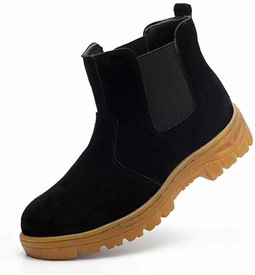 mens steel toe cap chelsea boots