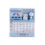 Lovely Cartoons Blocks Puzzle Perpetual Calendar Doraemon