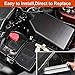 JDMON Compatible with Engine Panel Air Filter Honda Accord (2013-2017) Not for Hybrid Engine and 3.5 Liter, Acura TLX (2015-2017) JD476 (CA11476)